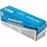 Silverline 14-delige vaste steek-ringratelsleutel set 8 - 24 mm