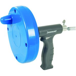 Silverline Krachtige en flexibele afvoerontstopper - 6 meter x 6 mm - met roterende kop