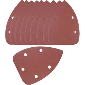 Driehoekige schuurpapier-muizen, 95 x 135 mm, pakket van 50 stuks voor Black & Decker schuurmuizen (120 korrelgrootte