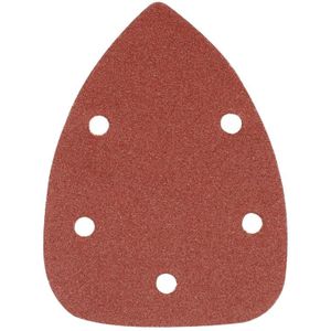Silverline 598542 Haak en lus detail schuurmachine vellen 140 mm 10pk 120 Grit
