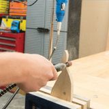 Silverline Schuurkoker set - aluminiumoxide - 12-delig - Ø 6,35 en 12,7 mm