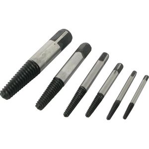 Silverline 6-delige Schroefverwijderaar set 3 - 25 Mm