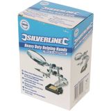 Silverline 'Heavy-Duty' derde hand met vergrootglas, 60 mm, 3x