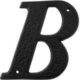 Letter B/ 152mm smeedijzer zwart