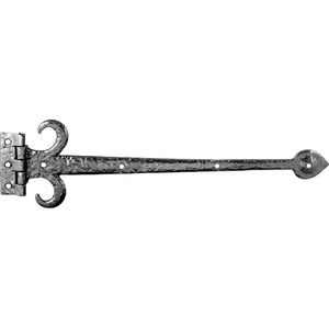 Kirkpatrick - Heng - Smeedijzer - Zwart - 533x150mm