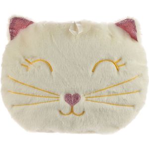 kruik Feline Fine Kat warmwaterkruik met afneembare hoes - 27 x 21 cm - 400 ml - klein formaat