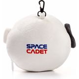 Relaxeazzz Ruimtevaart knuffel/reiskussen/slaapmasker - 2-in-1 set - voor kinderen- in vliegtuig of auto