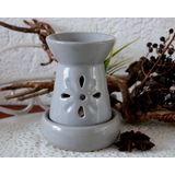 Keramiek Olie- en Wax Geurbrander Bloem Lijstwerk