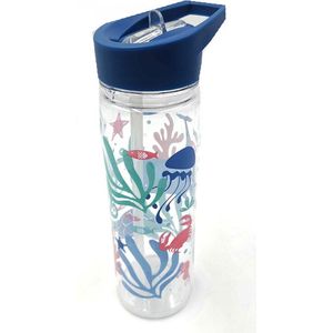 Puckator BOT116 Waterfles, BPA-vrij kunststof, meerkleurig, eenheidsmaat