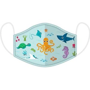 Mondkapje kinderen - zeeleven