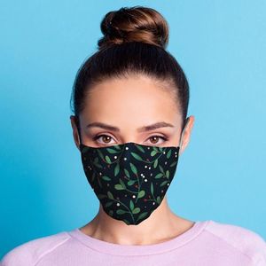 Mondkapje - kerst mistletoe