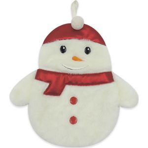 Sneeuwman Warmwaterkruik - 1L - Super Zacht - Kerst Warmtefles - Winter Comfort