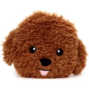 Puckator Thermisch pluche dier – Cavapoo hoofd – honden – tarwezaden en lavendel