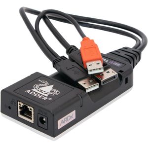 Adder ADDERLink Portal R110, KVM schakelaars, Zwart