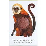 The Konjac Sponge Company - UpNature - Konjac Spons - Rood - Mini Face Puff met Franse Klei