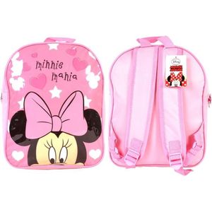 Disney's Minnie Mouse hartjes & sterren rugzak - 2-5 jaar - roze rug/schooltas