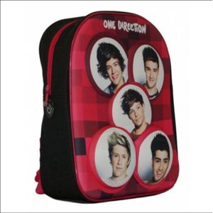 One Direction Schooltas Rugzak met 3D effect H 33 cm x B 25 cm x D 10 cm