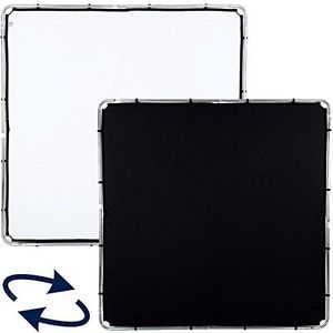 Manfrotto LL LR82221R Skylite Rapid Fabric Large 200x200cm black/white