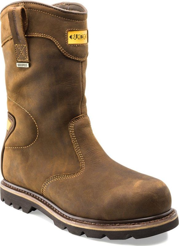 Buckbootz - B701 SBP Werklaars - Bruin - Leer - Waterdicht