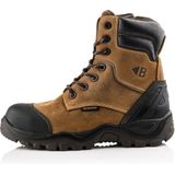 Buckbootz - BSH008 - Werkschoen - Bruin - Metaalvrij - Waterdicht