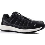 Buckbootz - Largobay - Lage Sneaker - Zwart - Metaalvrij - Antislip