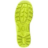 BuckBootz - BVIZ1 - Werkschoen - Zwart/Geel - Hoog S3 + KN