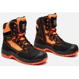BuckBootz - BVIZ1 - Werkschoen - Zwart/Geel - Hoog S3 + KN
