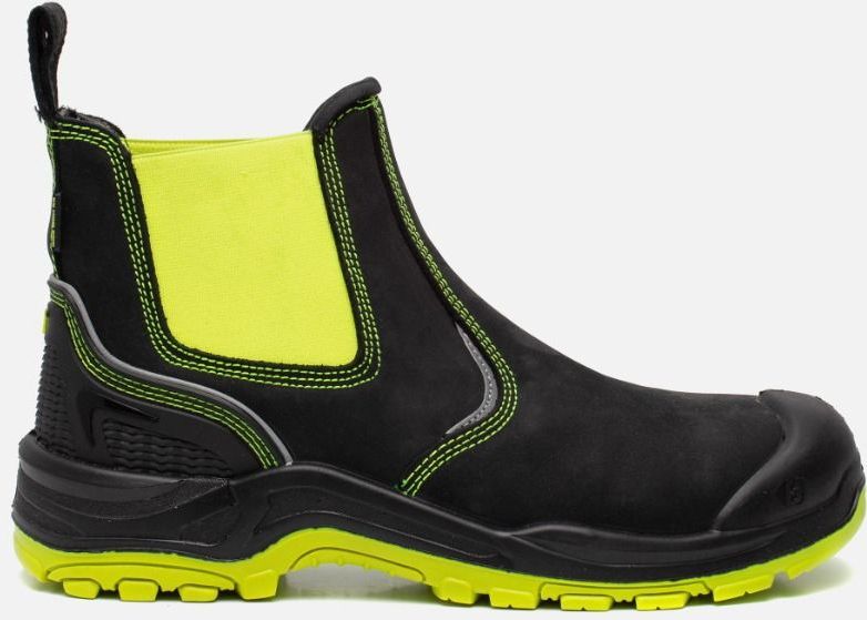 Buckbootz - Buckz BVIZ3 - Werkschoen - Geel/Zwart - S3