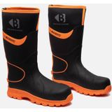 Buckbootz BBZ8000BKOR Neopreen Laars Zwart/oranje