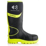 BuckBootz - BBZ8000 - Werklaars - Zwart/Geel - Waterdicht - Anti-penetrerende Zool