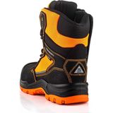Buckbootz - BuckzViz BVIZ1BKOR - Veiligheidsschoen - Zwart/Oranje - Cordura®