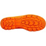 Buckbootz - BuckzViz BVIZ1BKOR - Veiligheidsschoen - Zwart/Oranje - Cordura®