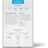 Versterker 5 - 862 MHz 5 Uitgangen Actief Retourpad