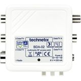 Technetix - BDA-02 - Antenneversterker - 5 Uitgangen - KabelKeur - Ziggo Geschikt