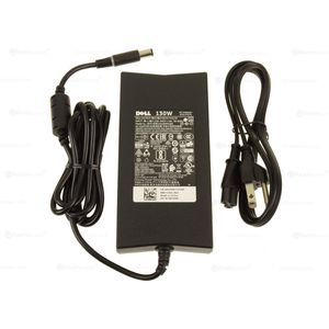 Origin Storage Netstroomadapter (130w) Voor Latitude (130 W), Voeding voor notebooks, Zwart