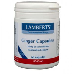 Lamberts Gember (ginger) 60 vegetarische capsules