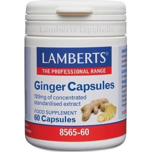 Lamberts Gember (ginger) 60 vegetarische capsules