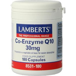 Lamberts Co enzym q10 30 mg 180 vegetarische capsules