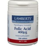 Lamberts Vitamine B11 400 mcg (foliumzuur) 100 tabletten
