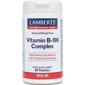 Lamberts Vitamine B100 Complex (60 tabletten)