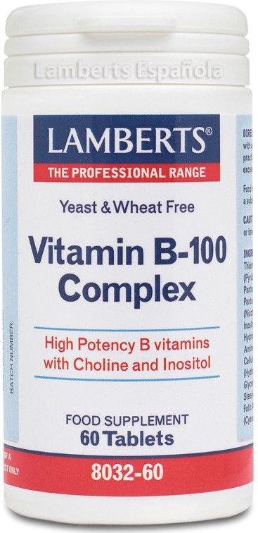Lamberts Vitamine B100 Complex - 60 Tabletten