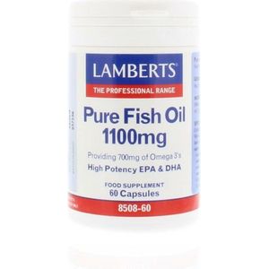 Lamberts Pure visolie 1100 mg omega 3 60 capsules