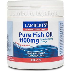 Lamberts Pure visolie 1100 mg omega 3 60 capsules