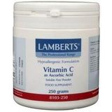Lamberts Vitamine c ascorbinezuur 250 gram