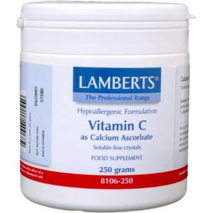 Lamberts Vitamine C calcium ascorbaat 250 gram