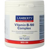 Lamberts Vitamine B100 Complex - 200 Tabletten - Vitaminen