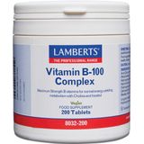 Lamberts Vitamine B100 Complex - 200 Tabletten - Vitaminen