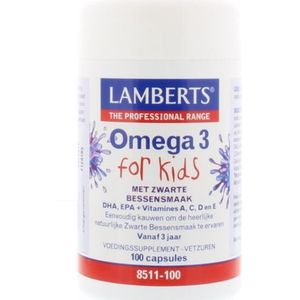 Lamberts Visolie omega 3 for kids 100 capsules