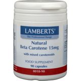 Lamberts Vitamine A 15 mg natuurlijke (beta caroteen) 90 capsules