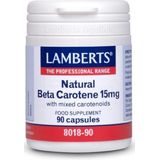 Lamberts Vitamine A 15 mg natuurlijke (beta caroteen) 90 capsules
